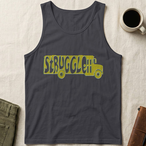 MyDesigns Physical Item XS / Dark Grey Struggle Bus Unisex Tank Top