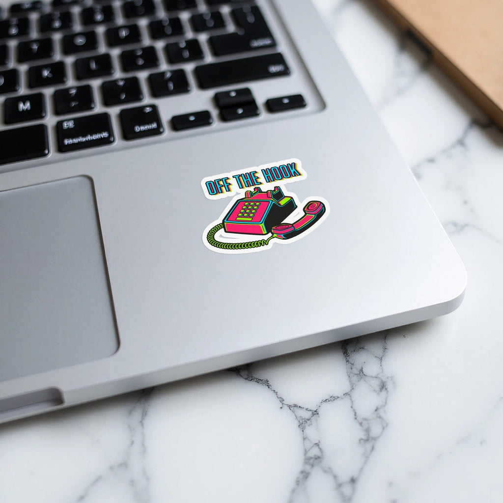 MyDesigns sticker Off The Hook Sticker