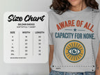 MyDesigns t-shirt Aware of All - Capacity for None Tee
