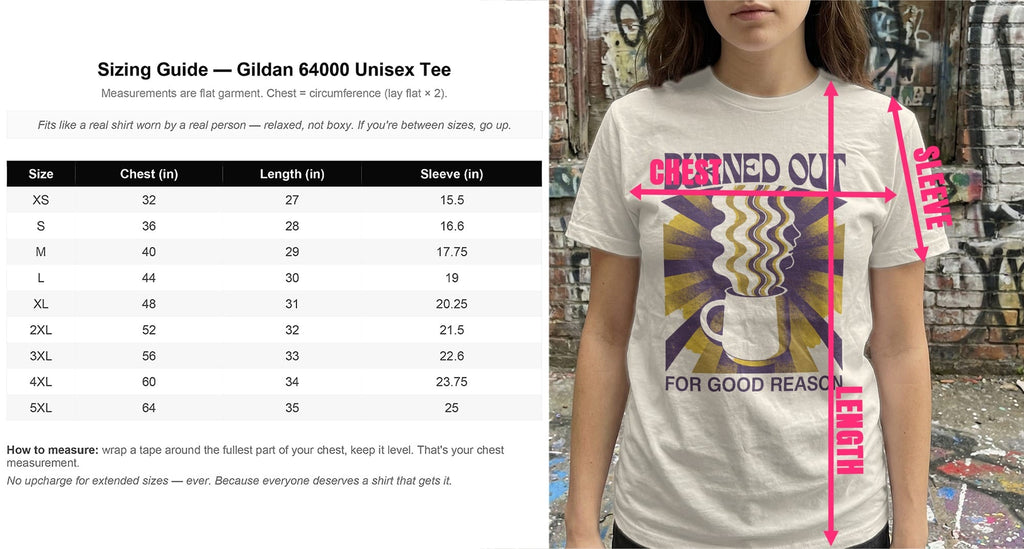 MyDesigns t-shirt Burned Out for Good Reason Tee