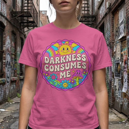 MyDesigns t-shirt Darkness Consumes Me Tee