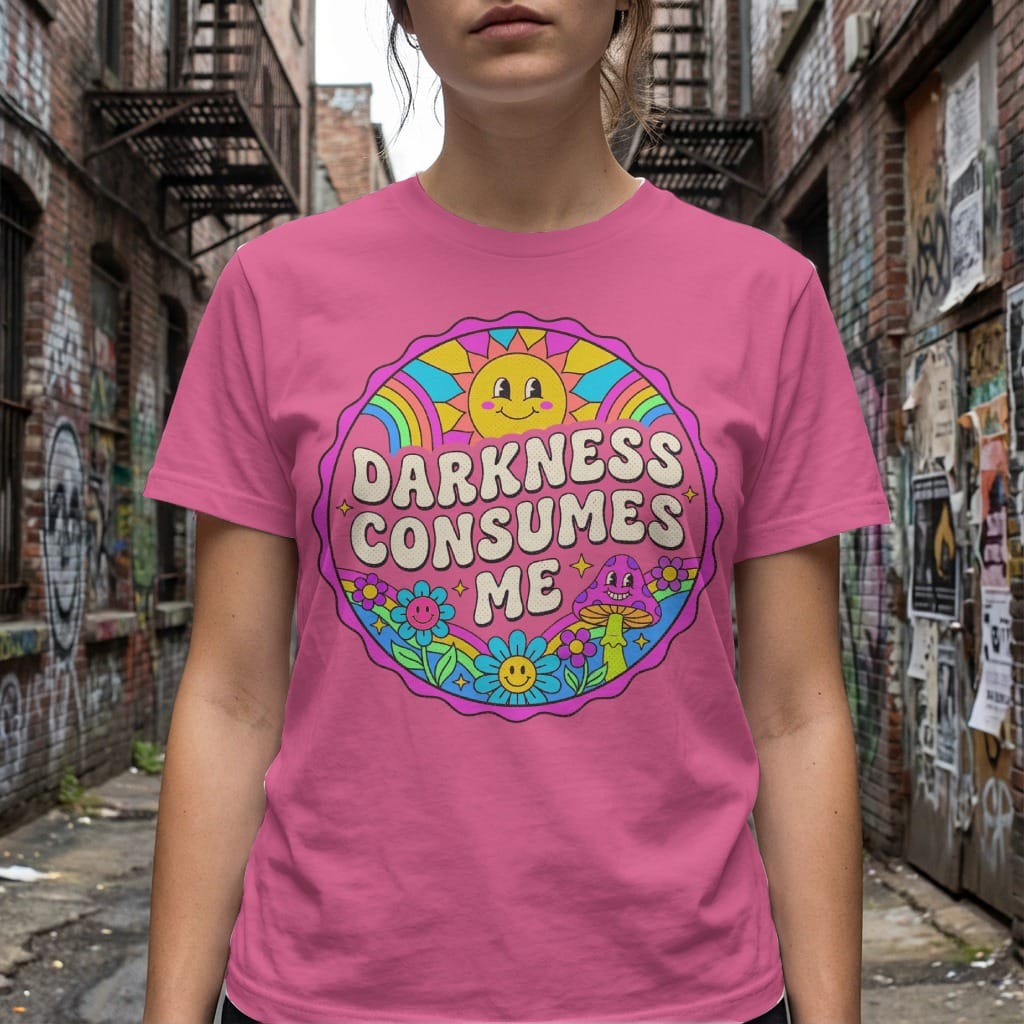MyDesigns t-shirt Darkness Consumes Me Tee