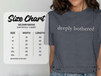 MyDesigns t-shirt Deeply Bothered Tee