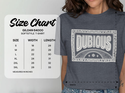 MyDesigns t-shirt Dubious Tee