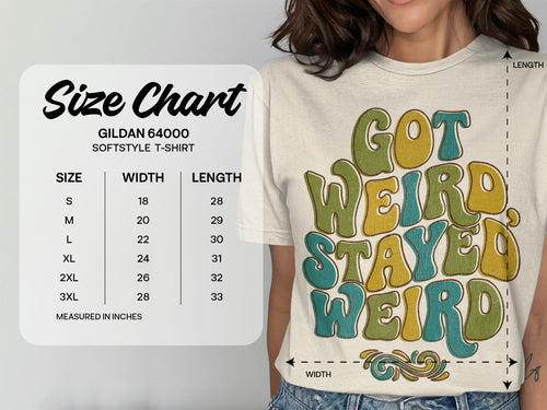 MyDesigns t-shirt Got Weird, Stayed Weird T-shirt