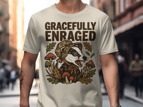 MyDesigns t-shirt Gracefully Enraged Tee