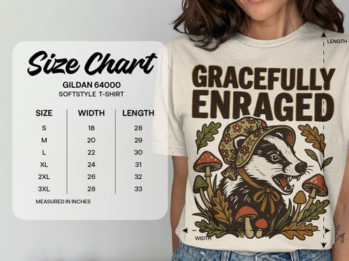 MyDesigns t-shirt Gracefully Enraged Tee