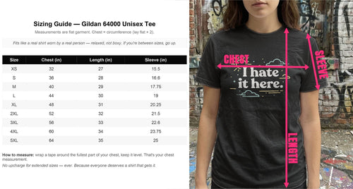 MyDesigns T-Shirt I Hate It Here Tee