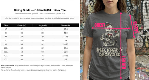 MyDesigns t-shirt Internally Deceased Tee