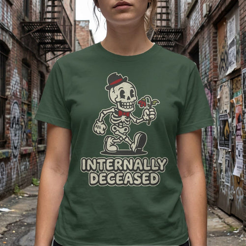 MyDesigns t-shirt Internally Deceased Tee
