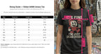 MyDesigns t-shirt It's Fine I'm Just Dead Inside Tee