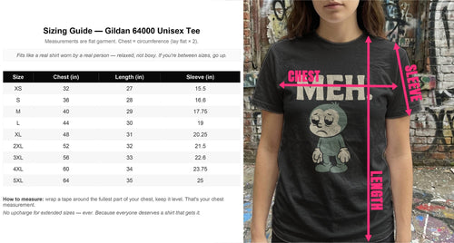 MyDesigns t-shirt MEH. Tee