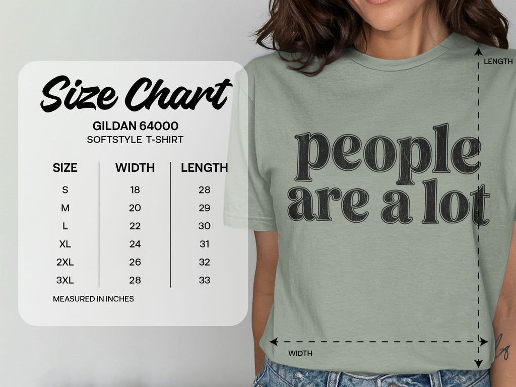 MyDesigns t-shirt People are a Lot Tee