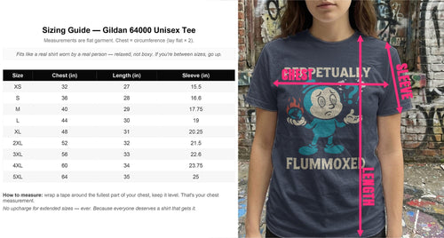 MyDesigns t-shirt Perpetually Flummoxed Tee
