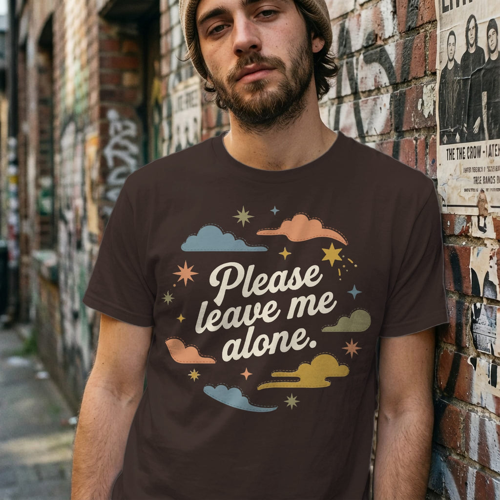 MyDesigns t-shirt Please Leave Me Alone Tee