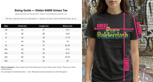 MyDesigns t-shirt Pure Balderdash Tee