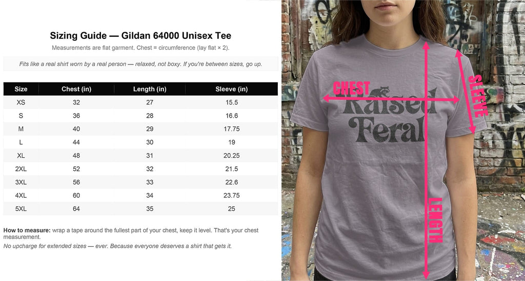 MyDesigns t-shirt Raised Feral Tee