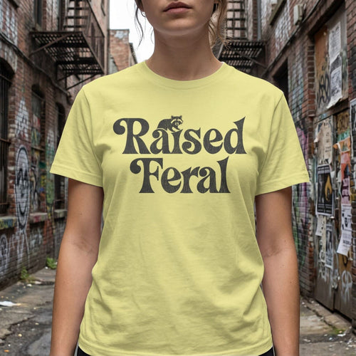 MyDesigns t-shirt Raised Feral Tee