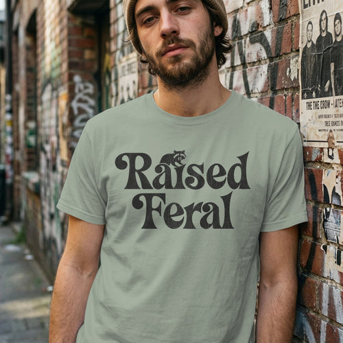 MyDesigns t-shirt Raised Feral Tee