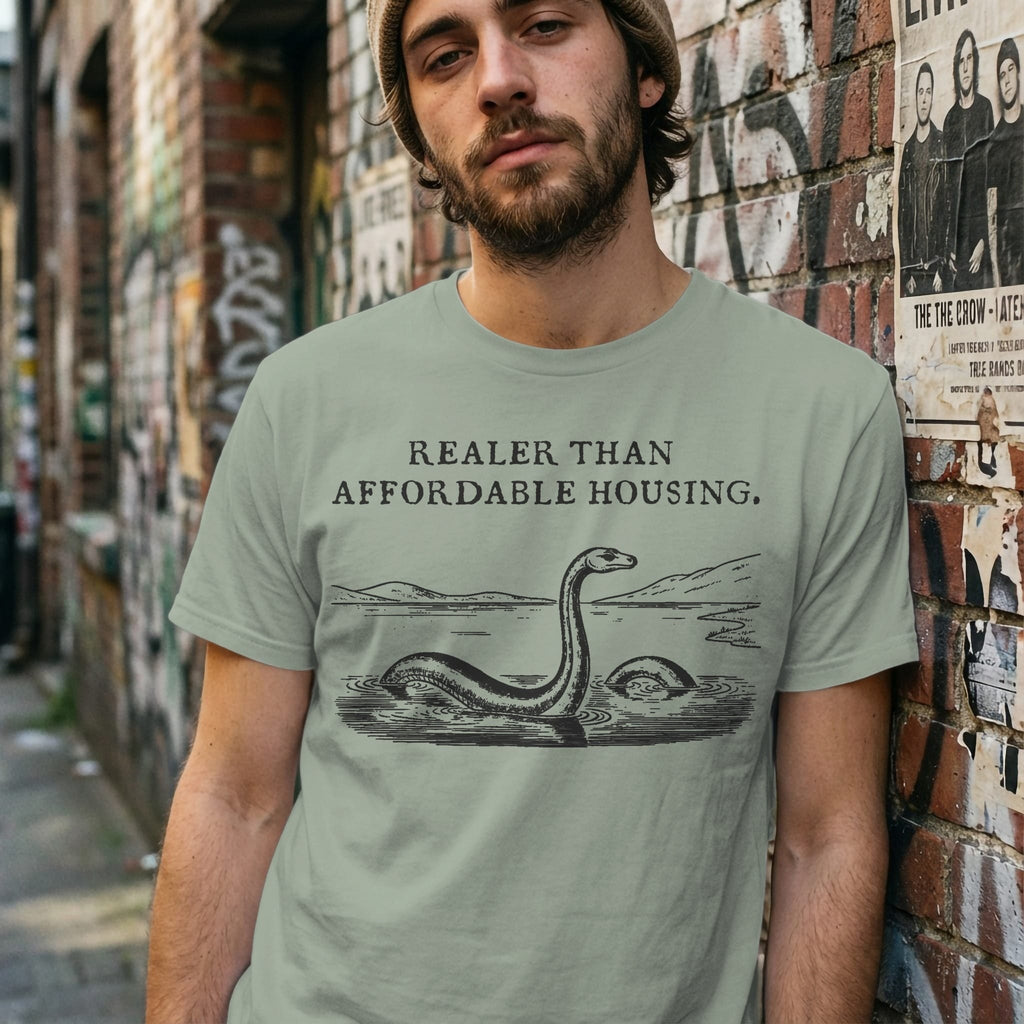 MyDesigns t-shirt Realer than Affordable Housing Tee