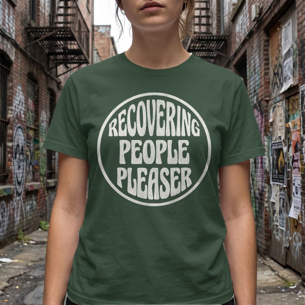 MyDesigns t-shirt Recovering People Pleaser Tee