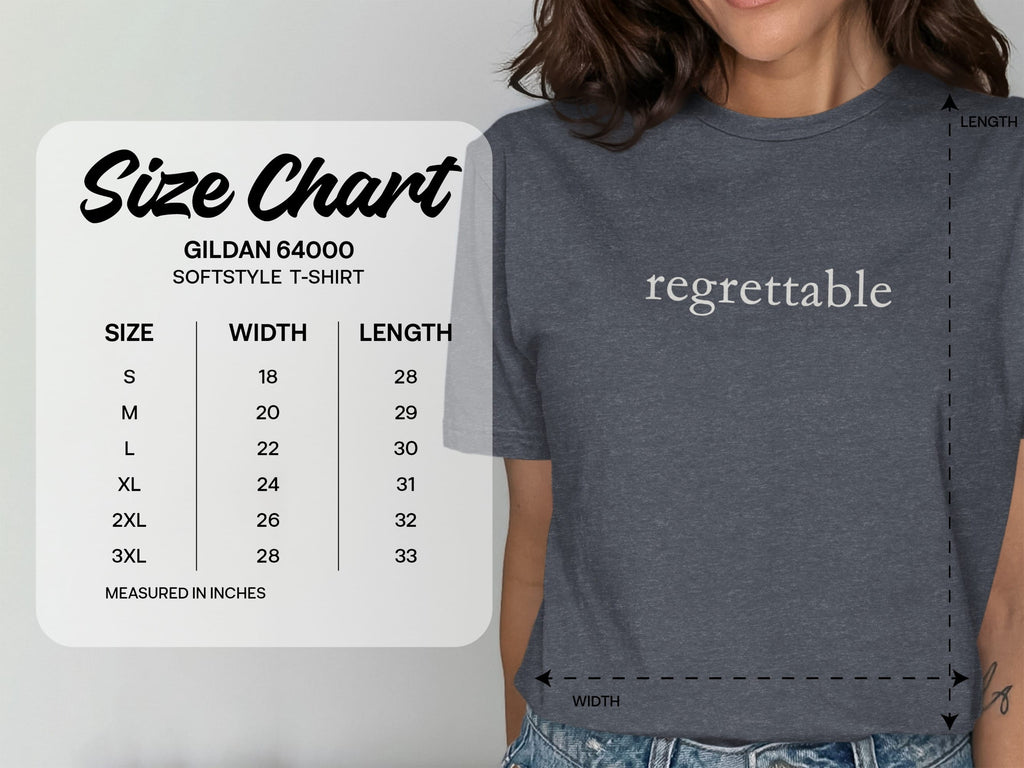 MyDesigns t-shirt Regrettable Tee