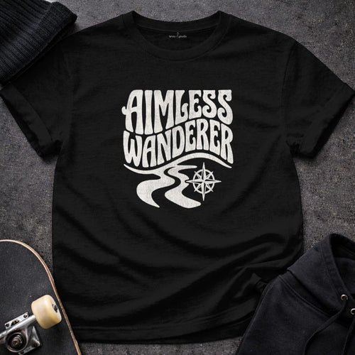 MyDesigns t-shirt S / Black Aimless Wanderer Tee