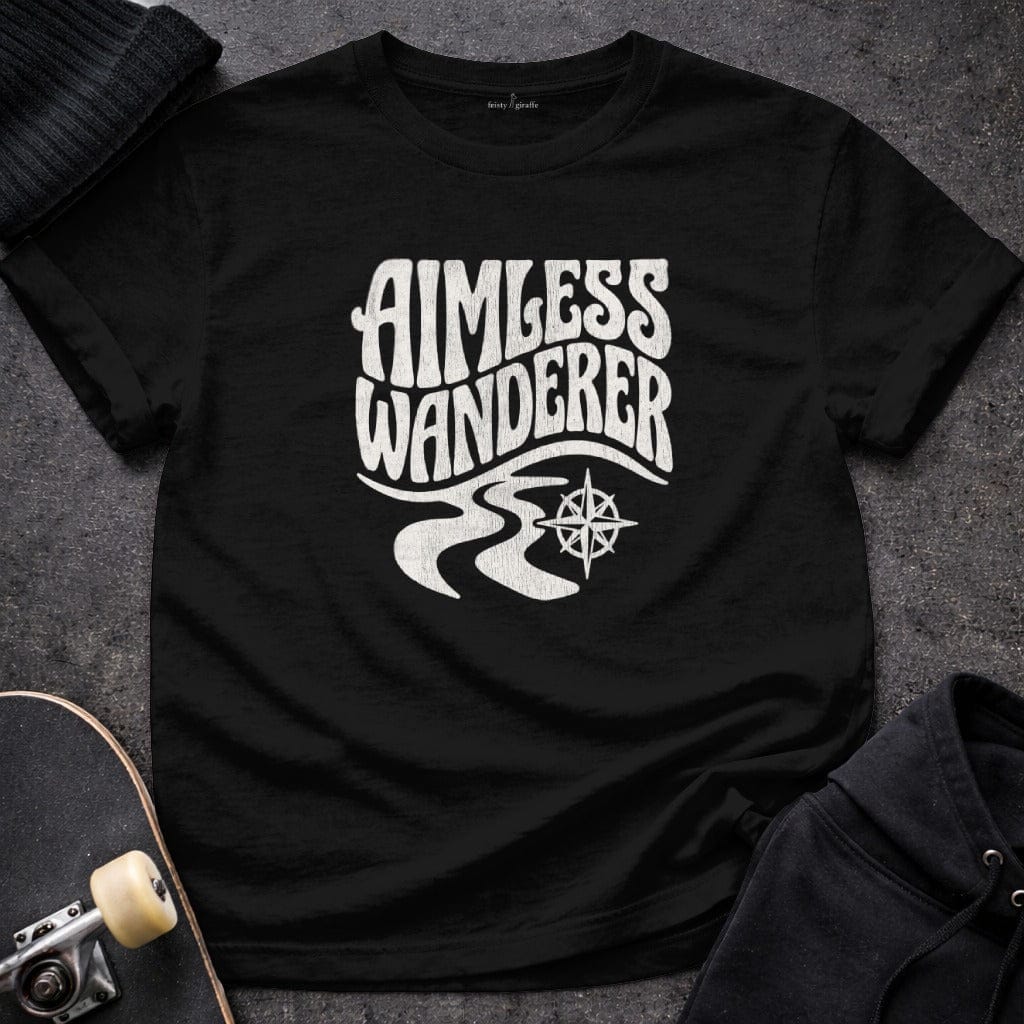 MyDesigns t-shirt S / Black Aimless Wanderer Tee