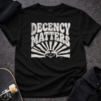 MyDesigns T-Shirt S / Black Decency Matters T-Shirt
