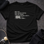 MyDesigns t-shirt S / Black Error Metal Resources Throttled Tee