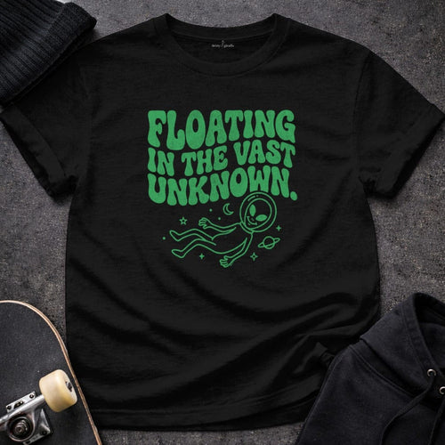 MyDesigns t-shirt S / Black Floating in the Vast Unknown T-shirt