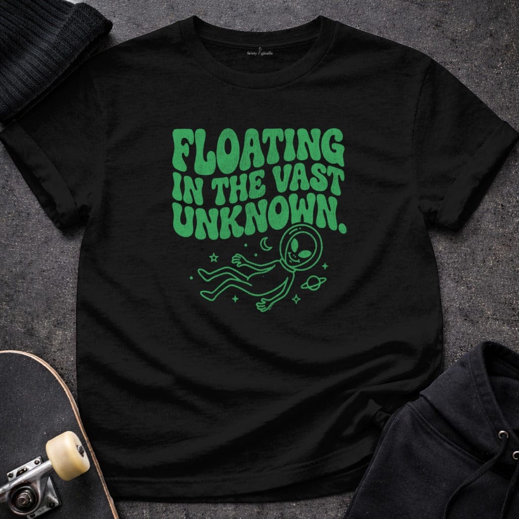 MyDesigns t-shirt S / Black Floating in the Vast Unknown T-shirt