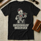 MyDesigns t-shirt S / Black Internally Deceased Tee