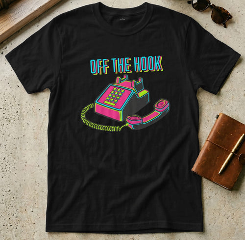 MyDesigns t-shirt S / Black Off the Hook Tee
