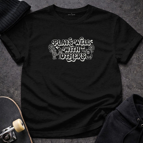 MyDesigns T-shirt S / Black Plays Well With Others T-Shirt