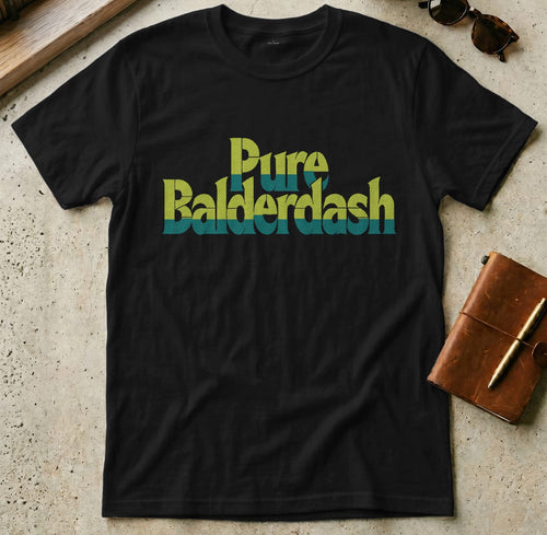 MyDesigns t-shirt S / Black Pure Balderdash Tee