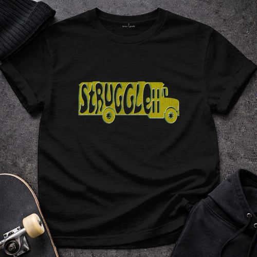 MyDesigns t-shirt S / Black Struggle Bus Tee