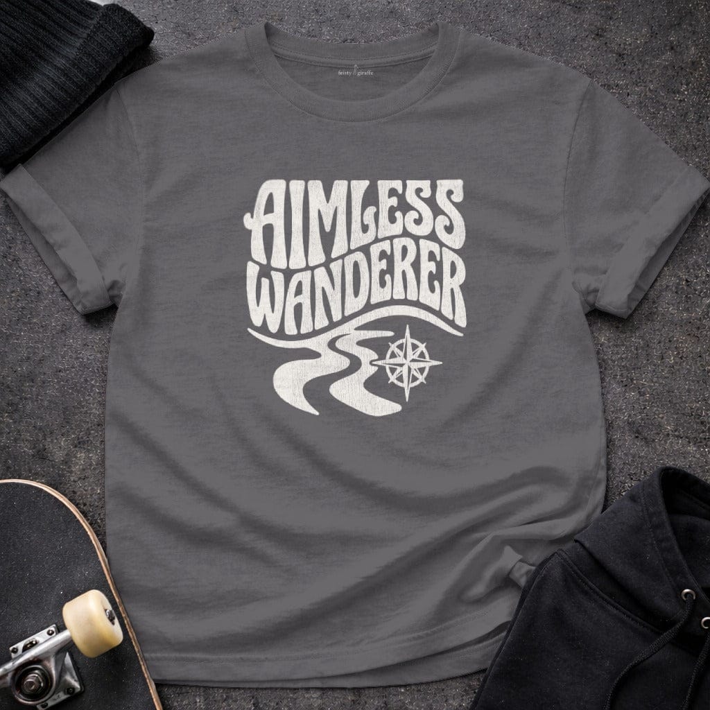 MyDesigns t-shirt S / Charcoal Aimless Wanderer Tee