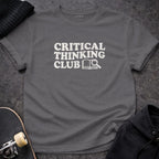 MyDesigns t-shirt S / Charcoal Critical Thinking Club Tee