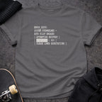 MyDesigns t-shirt S / Charcoal Error System Overwhelmed Tee