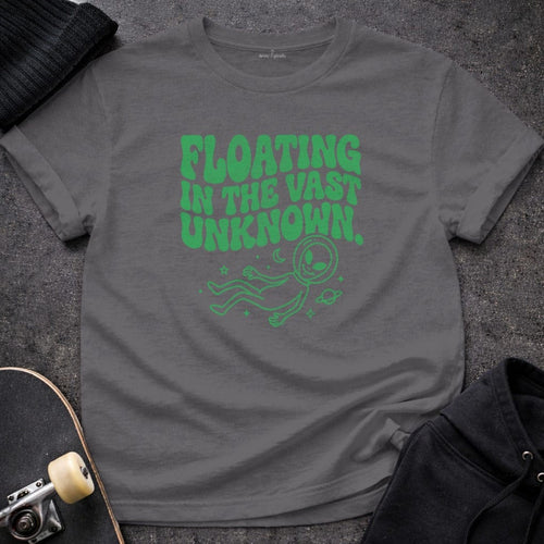 MyDesigns t-shirt S / Charcoal Floating in the Vast Unknown T-shirt