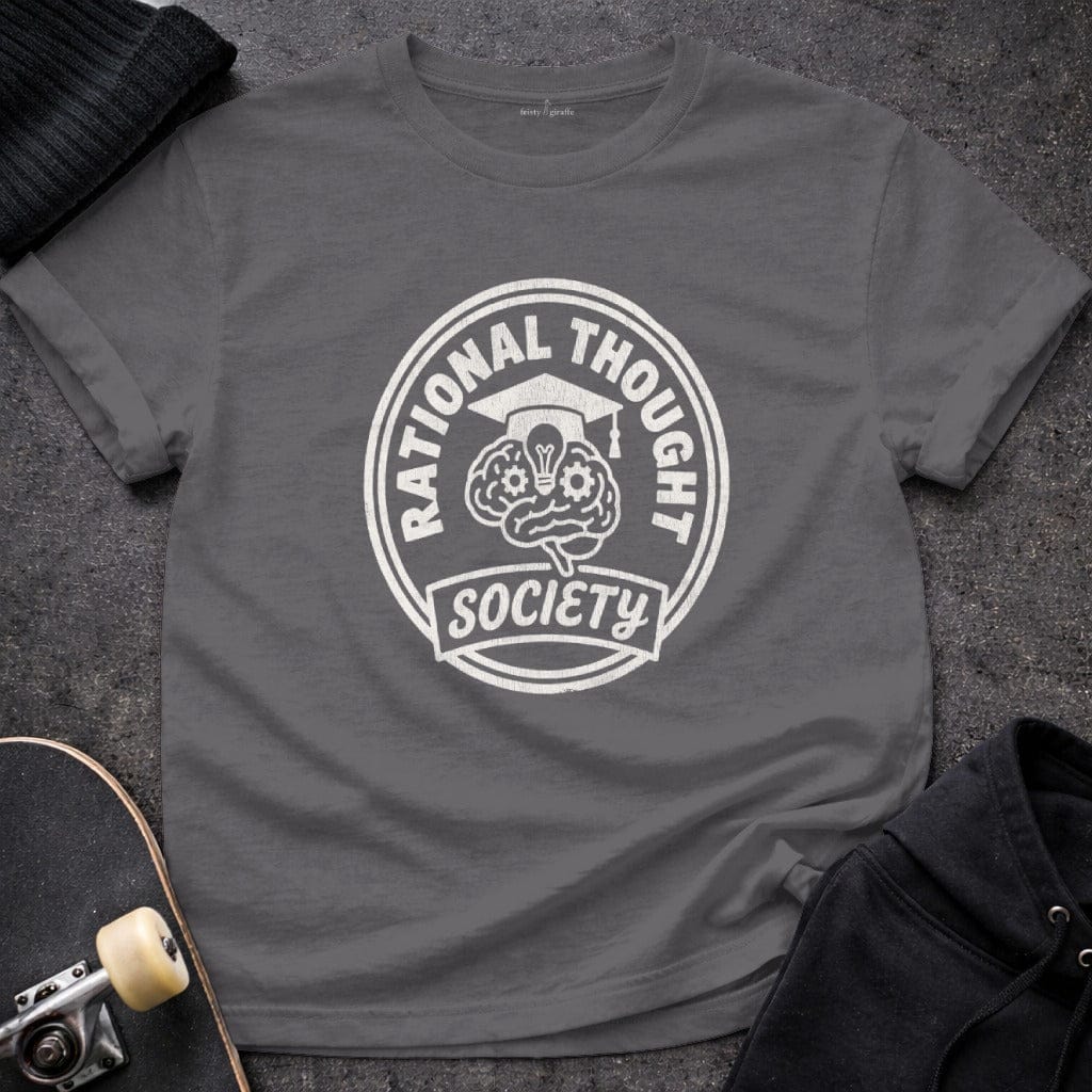 MyDesigns t-shirt S / Charcoal Rational Thought Society Tee