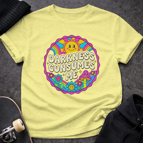 MyDesigns t-shirt S / Cornsilk Darkness Consumes Me Tee