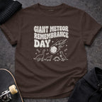 MyDesigns t-shirt S / Dark Chocolate Giant Meteor Remembrance Day Tee