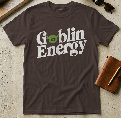 MyDesigns t-shirt S / Dark Chocolate Goblin Energy Tee