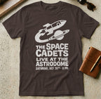 MyDesigns t-shirt S / Dark Chocolate The Space Cadets Live Tee