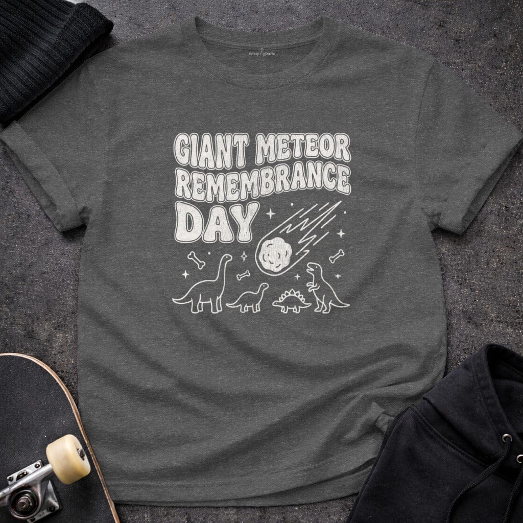 MyDesigns t-shirt S / Dark Heather Giant Meteor Remembrance Day Tee