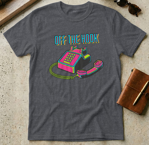 MyDesigns t-shirt S / Dark Heather Grey Off the Hook Tee
