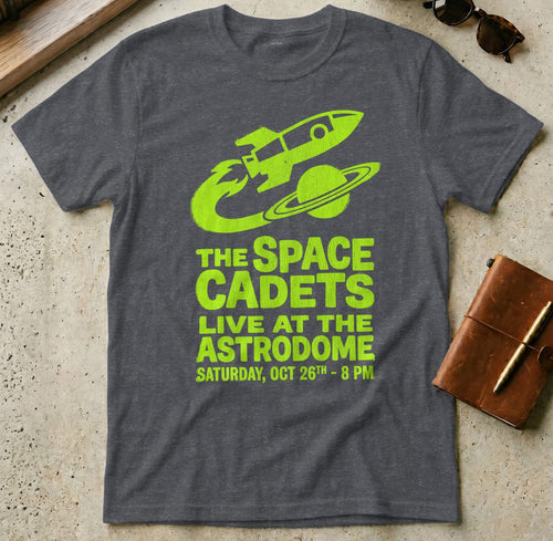 MyDesigns t-shirt S / Dark Heather Grey Space Cadets Live Tee