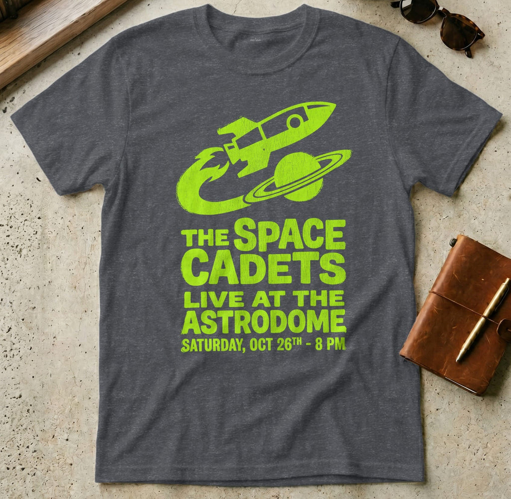 MyDesigns t-shirt S / Dark Heather Grey Space Cadets Live Tee